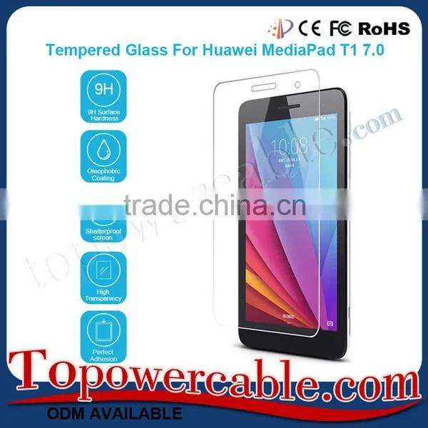 Premium 0.26mm Thinnest Tempered Glass Tablet Pc Mobile Screen Protector For Huawei Media Pad T1 7.0 photo-3