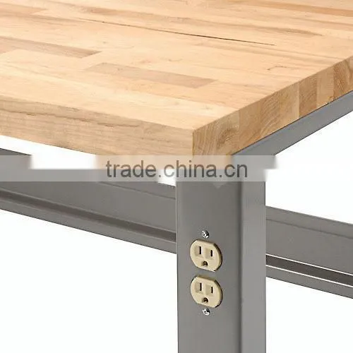 Adjustable Workbench, Desk, Wooden Table, 48", 60", 72" photo-5