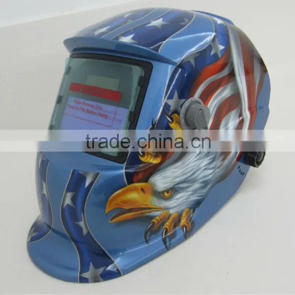 American Eagle Auto Darkening Grinding Welding Helmet With Solar Power photo-5