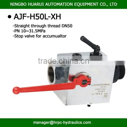AJ Hydraulic Accumulator Directional Control Valve