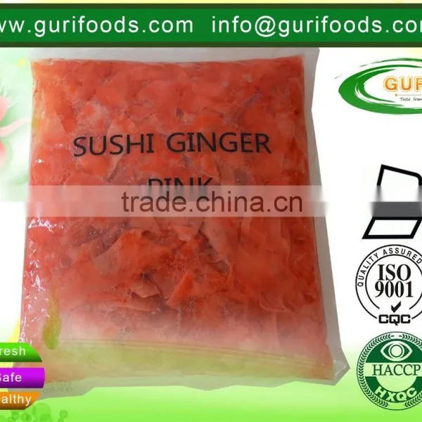 Fresh Chinese Eu Quality Hot Sale Pink White Sushi Original Pickled Ginger photo-3