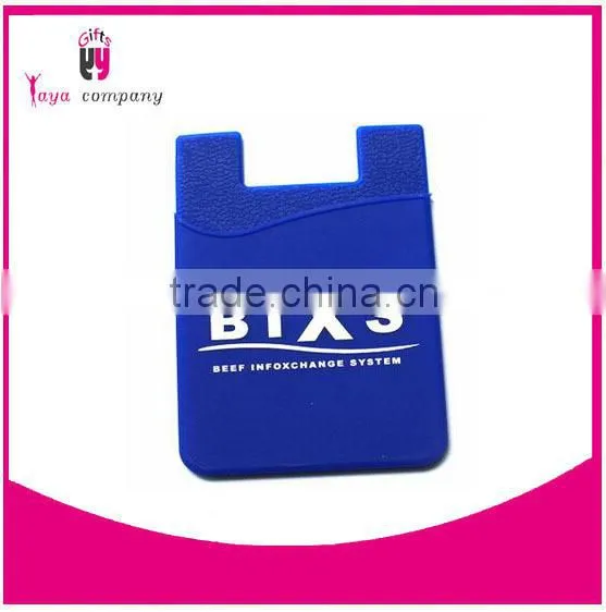 Silicone Mobile Phone Card Holder 3m 300lse Sticker Pouch for Phone photo-3
