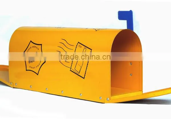 YL0066 U.S.A Market Metal Modern Stainless Steel Mailbox