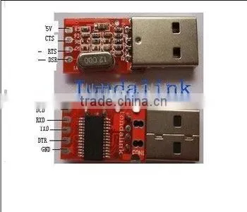 USB TTL-232 Cable With Serial Chip Embedded in a C