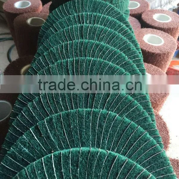 High Quality Non-woven Flap Wheel for Cleaning And Polishing photo-5