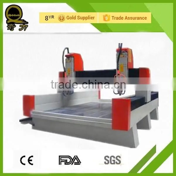 3d Used Granite Bridge Saw for Sale QL-1218 Cnc Water Jet Cutting Machine Stone Profiling Machine Cnc Router photo-5