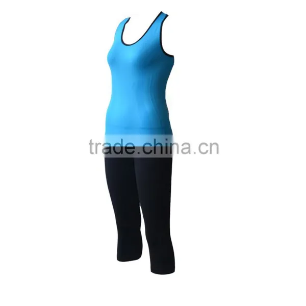 Factory OEM Custom Good Quality Stretchy Women Gym Yoga Wear photo-3