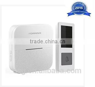 Forrinx New Design Wireless Doorbell Decorative Wireless Doorbell for Morden Apartment