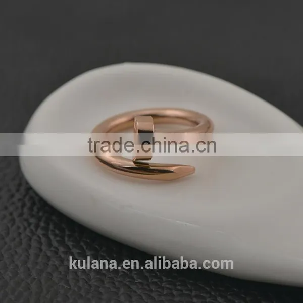 Fashionable Free Size Nail Rings for Women photo-4