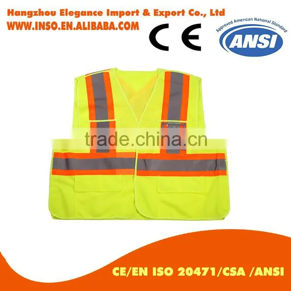High Quality Reflective Safety Jacket For Canada Market