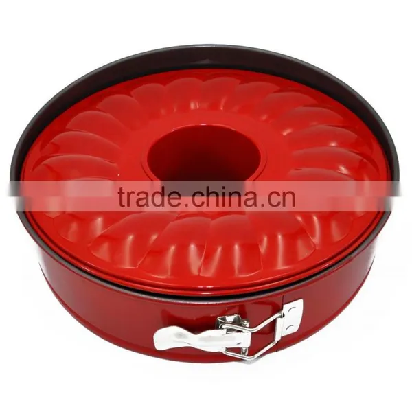 Carbon Steel Springform Cake Pans With Two Bottoms photo-2