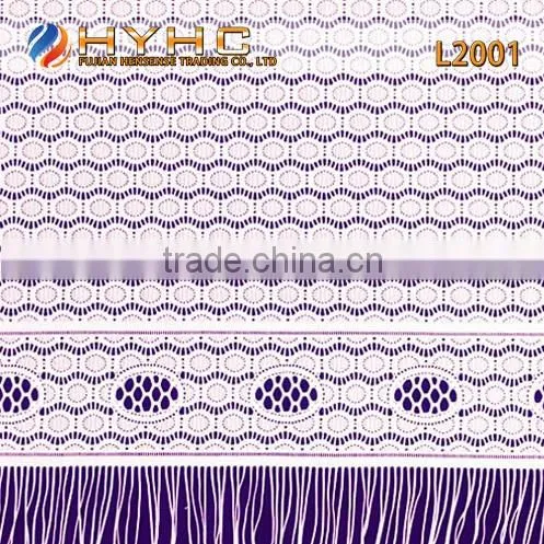 High Quality Long Nylon Lace Fringe, Tassel Fringe, Dress Fringe L2001