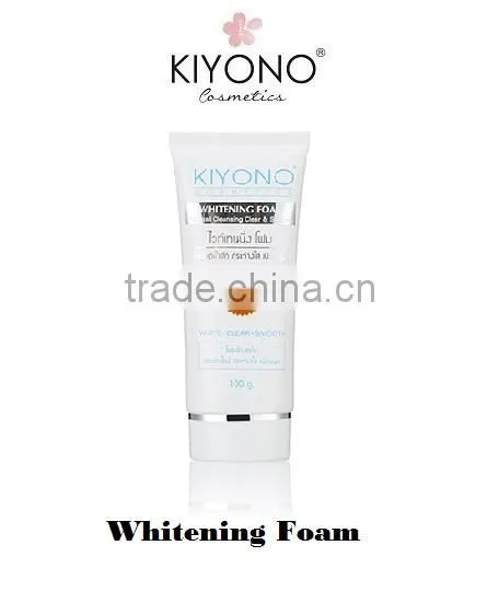 "KIYONO" CLEANSER AND CLEANSING WHITENING FACIAL FOAM WITH HERBAL EXTRACT 100 g
