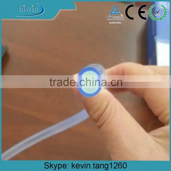 5mm/7mm Plastic Solid Core Side Glow Fibre Optic Cable for Lighting photo-4