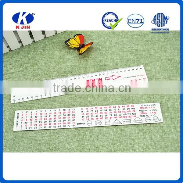 30cm School and Office Supplies Funny Ruler With Double Side Scale photo-6