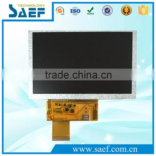 TFT Type 5.0 Inch 800x480 Dots Landscape Screen RGB Interface Connector 40 Pins Tft Lcd Monitor photo-2