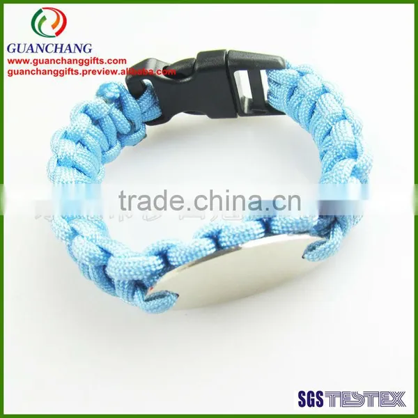 Wholesale Custom Paracord Survival Bracelet photo-2