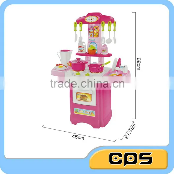 Pretend Play Kitchen Toy Kids Plastic Cooking Play Set photo-4