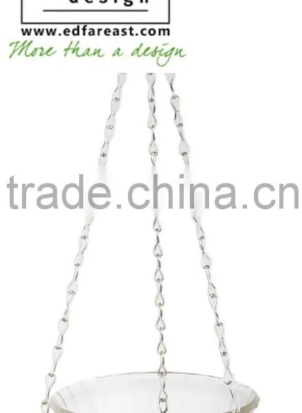 Hanging Bird Water Feeder Hobnail Glass With Bowl S photo-5