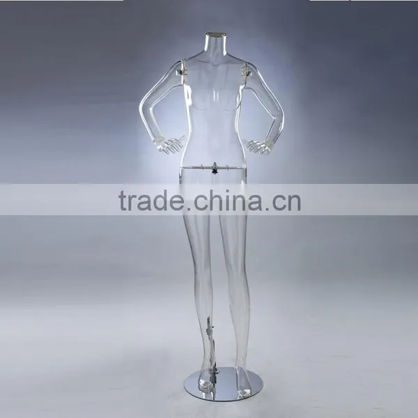 PC Mannequin Plastic Mannequin Transparent Mannequin Female Mannequin photo-2