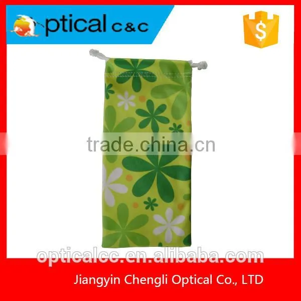 100% Polyester Digital Printing Microfiber Sunglasses Pouch photo-4