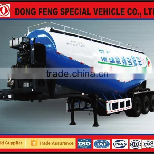 Dongfeng Low Density Powder Material Transport Semi-trailer ,EQ9400