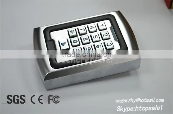 Outdoor Waterproof Metal RFID Access Control Keypad photo-2