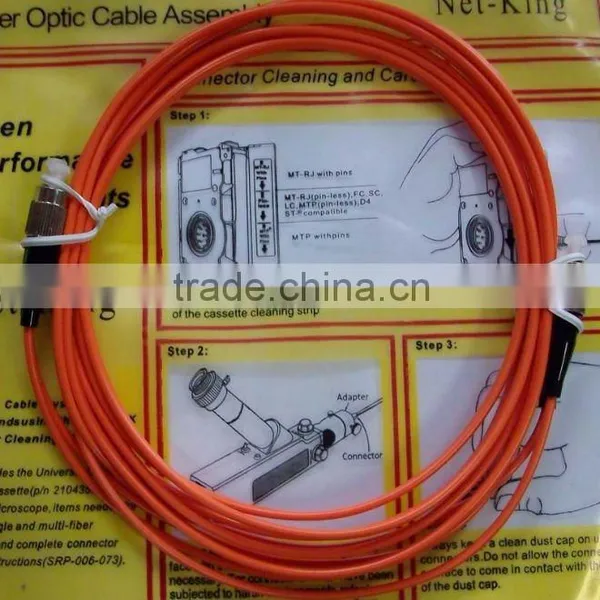LC-SC Singlemode Duplex Optical Fiber Patch Cable