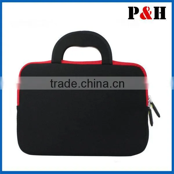 Plain Black 17" 17.3" 17.4" Laptop Bag Notebook Sleeve Neoprene Case Cover Pouch photo-5