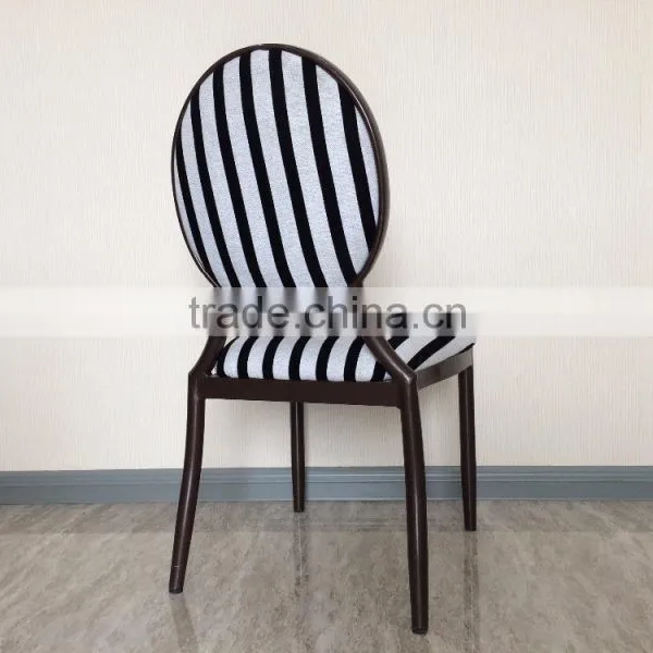 Wholesale Upholstered Wooden Oval Back Dining Chair Modern HB-683 Quality Choice photo-2