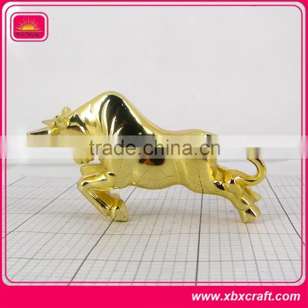 Brass Sculpture Bull Sculptures Cast Brass Bull Sculpture photo-5