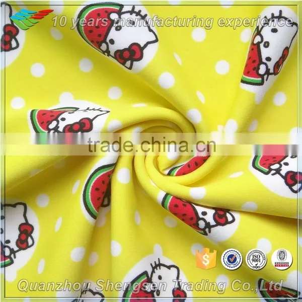 Hello Kitty Children Swimwear Fabric