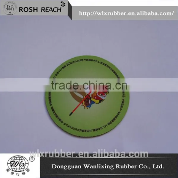 PVC Rubber Cheap Cup Pad Coaster photo-2