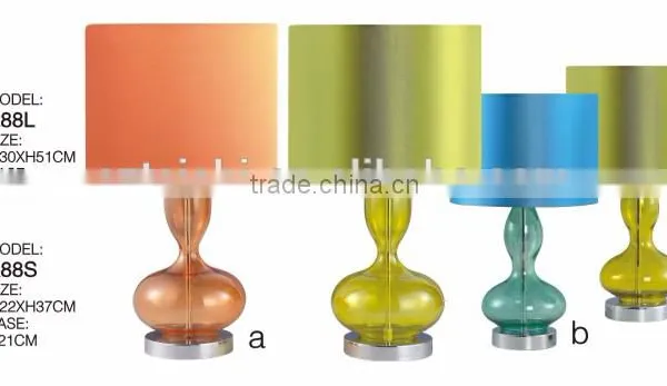 Glass Table Lamp