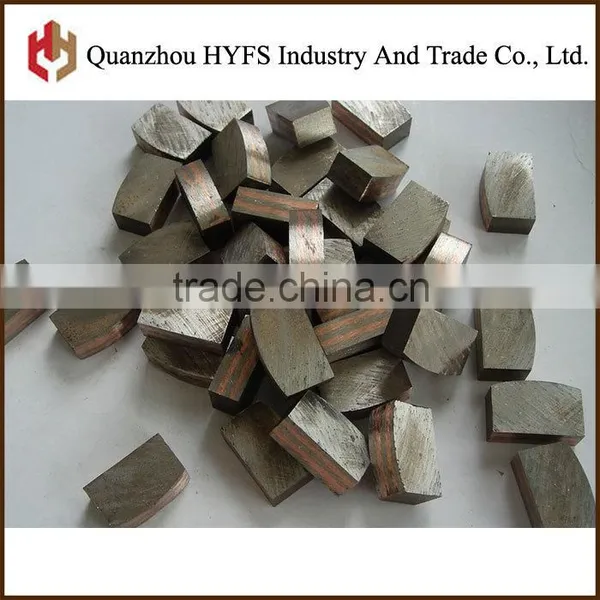 Circular Saw Blade Concrete Segment for Block Cutting Diamond Segment for Concrete