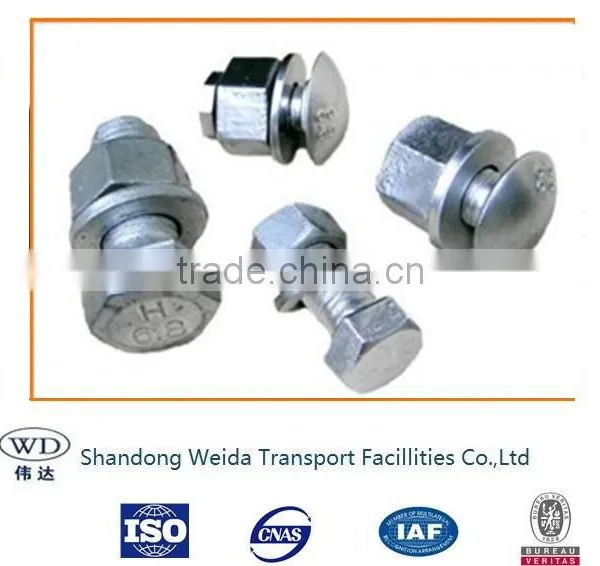 M16 Round Head Bolt and Nut Highway Guardrail Fastener photo-5
