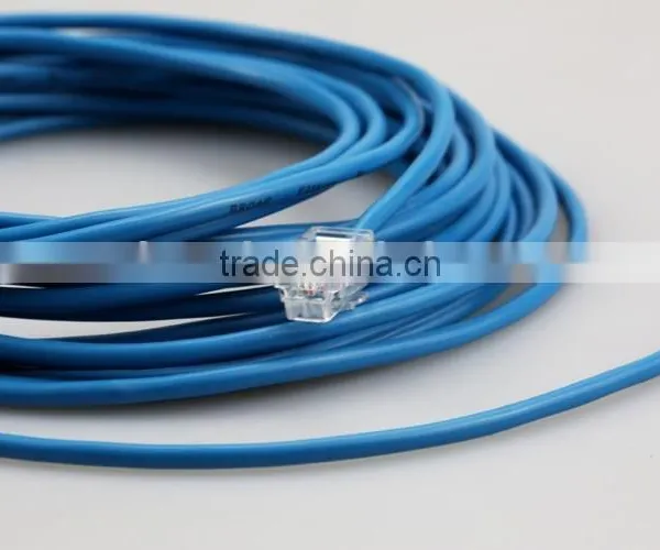 Telephone Extension Cord Cable Line Wire 6P2C Plugs Cable photo-2
