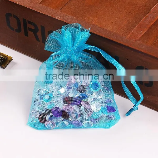 23 Color In Stock Customized Cheap Wholesale Organza Jewelry Bag Quality Choice photo-5