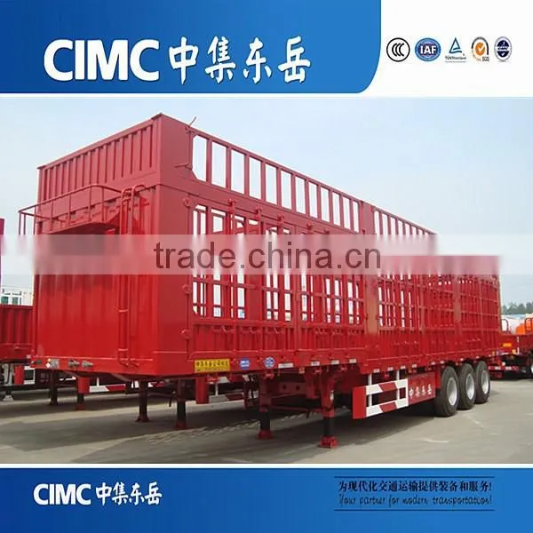 CIMC Tri Axle Stake Body Semi-Trailer With Curtainsider photo-4