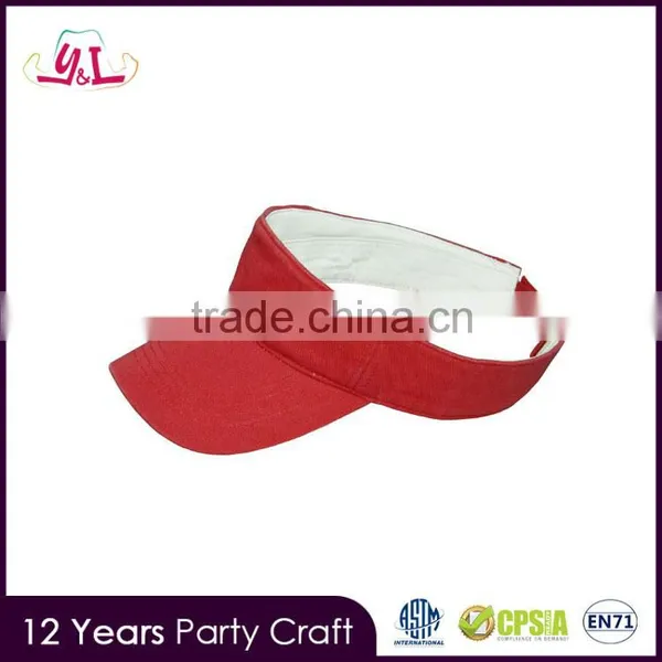 2016 New Fashiion Designer Cheap Sun Red Visor Hat For Women                        
                                                Quality Choice