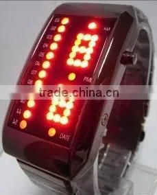 2011 FASHION PROMOTIONAL LED BACKLIGHT WATCH Kt9064