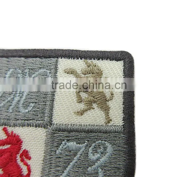 Custom Colleague Embroidered Patches no MOQ, Name Brand Patch Embroidery Badge photo-5