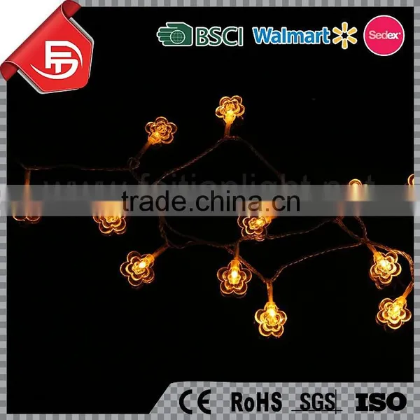TZFEITIAN Outdoor Decorative Fairy Flower String Lights Led photo-4