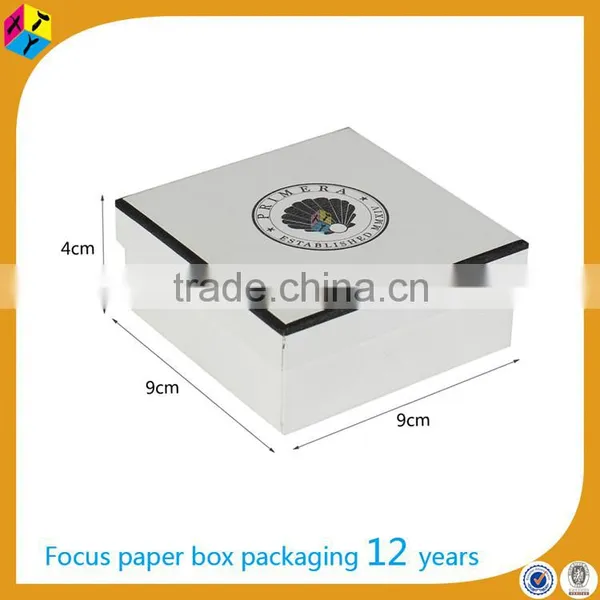 Custom Logo Printed Paper Packaging Jewelry Small Cardboard Box photo-2
