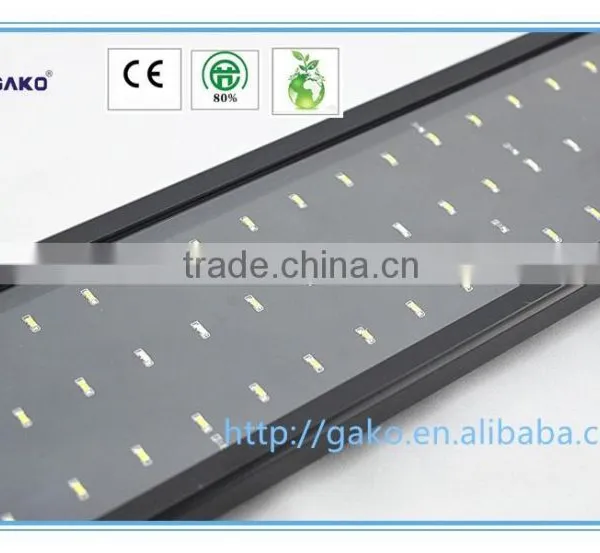 50cm 11W Led Aquarium Light White14000k+ Blue460nm Curve Led Light Bar Mounting Bracket photo-5