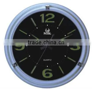 Pearl Wall Clock PW222 With Sweep Movement And Luminous Numbers photo-4