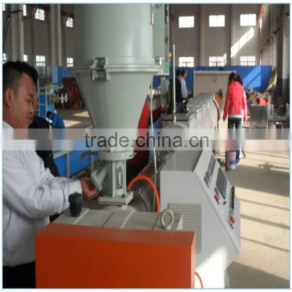 Certificate CE PPR Plastic Pipe Extrusion Line/Water Pipe Extruder Machine photo-3