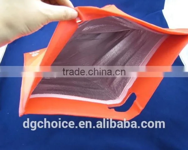 High Quality Reusable 100% Non Woven Bag With Silver Lining photo-4