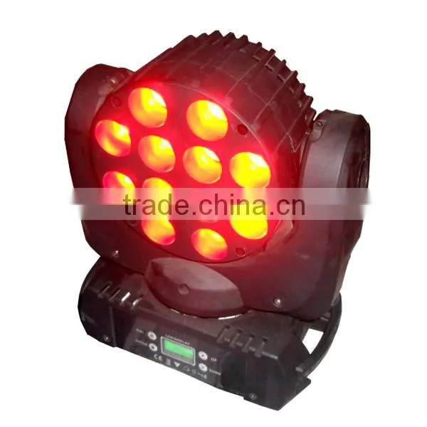 12*10w Led Stage Lights RGBW 4 in 1 Moving Head Light photo-4