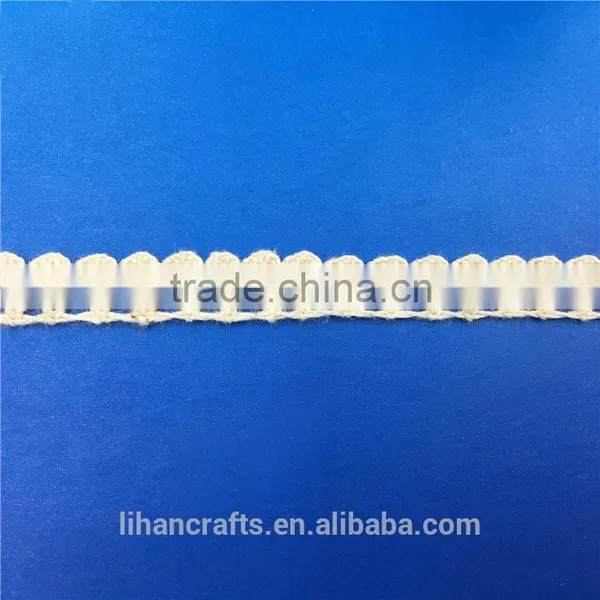 Wholesale High Quality H1109E Lace Ribbon,Crocheted Lace,100% Cotton Lace photo-2